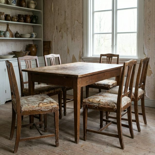 Comedor 6 sillas antes